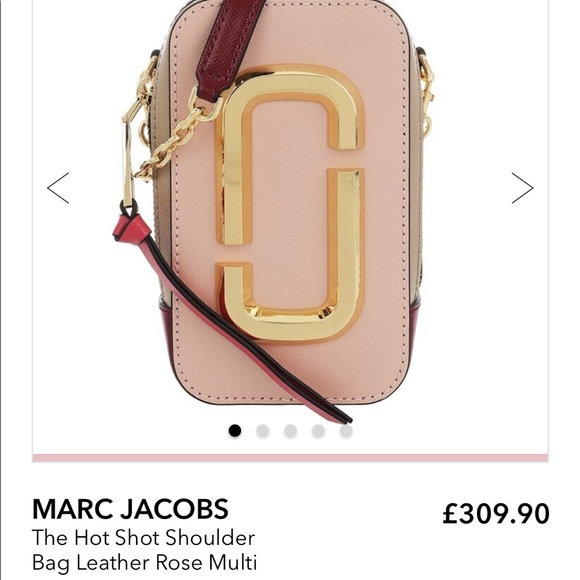 Marc Jacobs “The Hot Shot” Mini Crossbody Bag in Rose - Picture 11 of 13